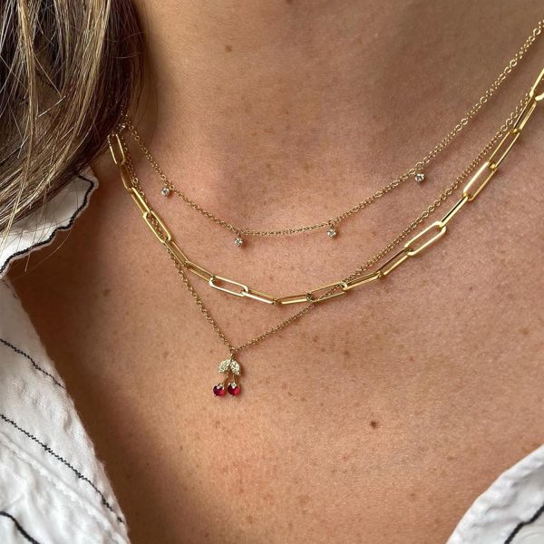 IFKM Layered Gold Choker Necklaces For Women, 14k Gold Plated Pendant Necklace Trendy Dainty Chain Layered Choker Necklaces Fashion Jewelry Gift… - Image 11